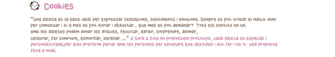 Y un día...empezó con las Galletas